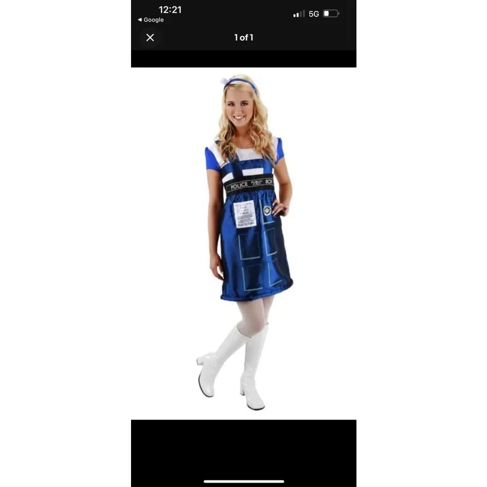 New Dr Who Tardis Costume Dress